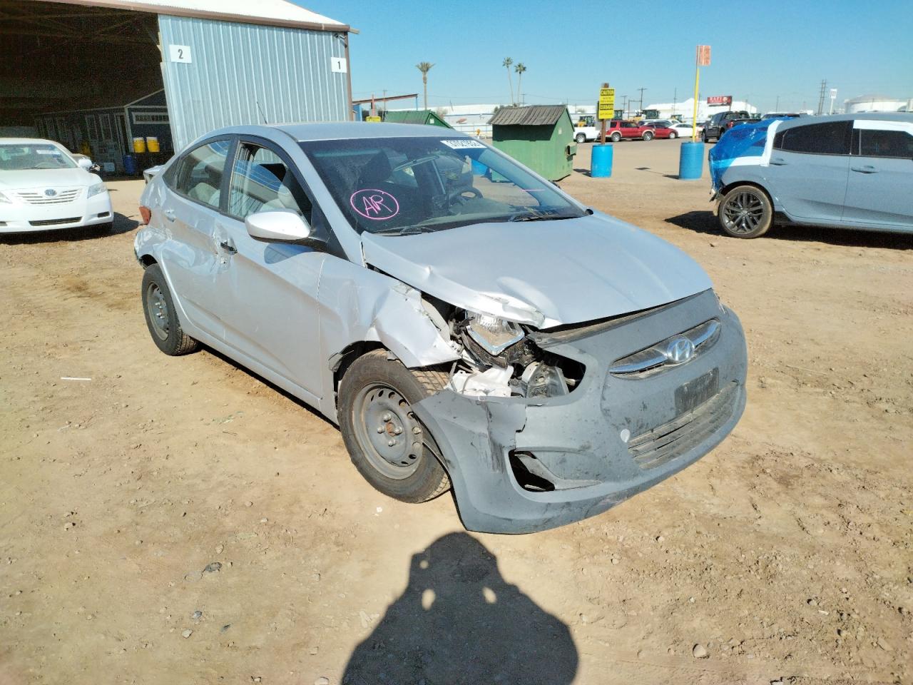 HYUNDAI ACCENT SE 2016 with VIN KMHCT4AE9GU964410 - Photo from auction