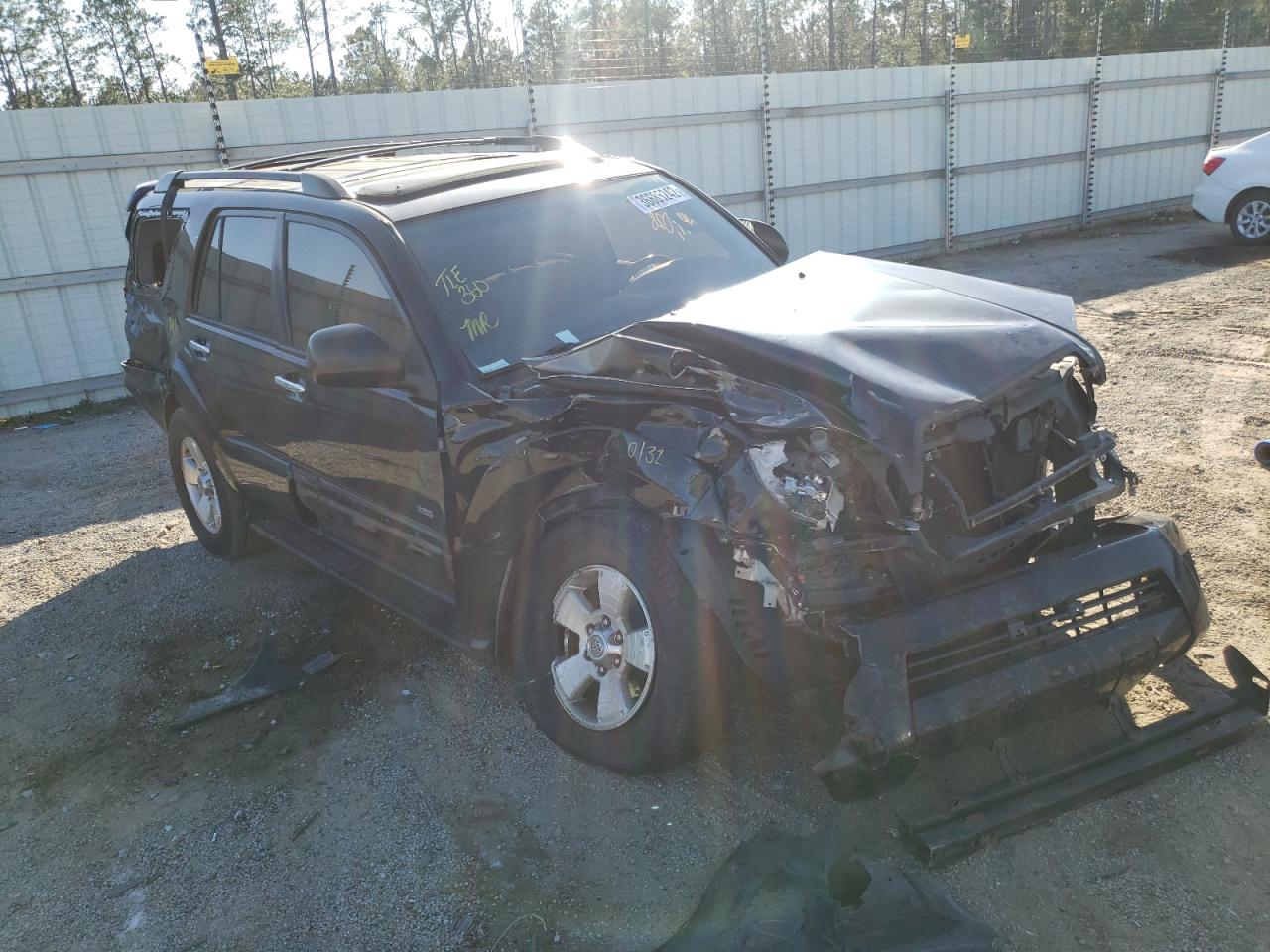 Photo 1 from auction – 2008 TOYOTA 4RUNNER SR with VIN JTEZU14R78K008747