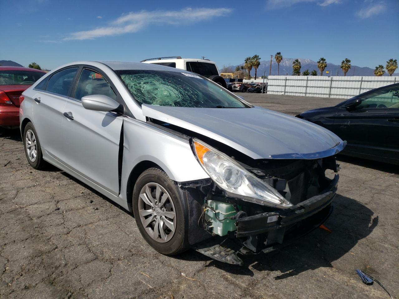 HYUNDAI SONATA GLS 2012 with VIN 5NPEB4AC7CH418062 - Photo from auction