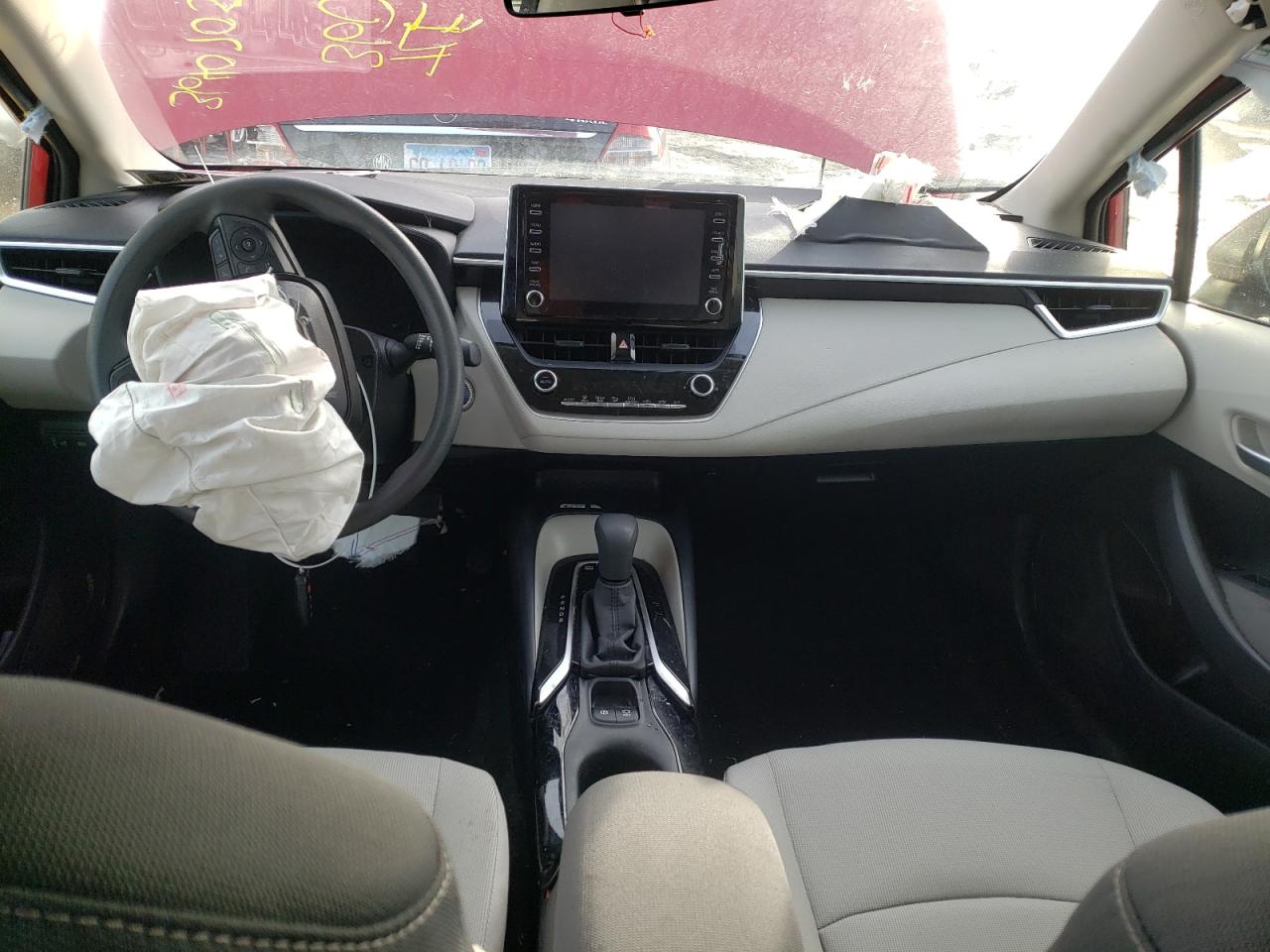 Photo 9 from auction – 2020 TOYOTA COROLLA LE with VIN JTDEBRBE0LJ019322