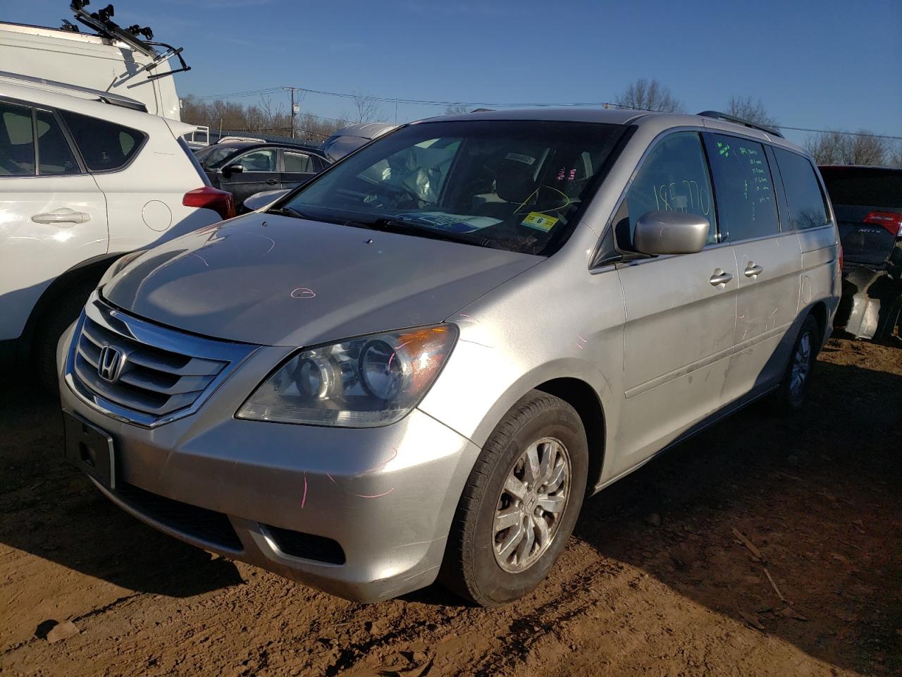 Photo 9 from auction – 2008 HONDA ODYSSEY EX with VIN 5FNRL384X8B033432
