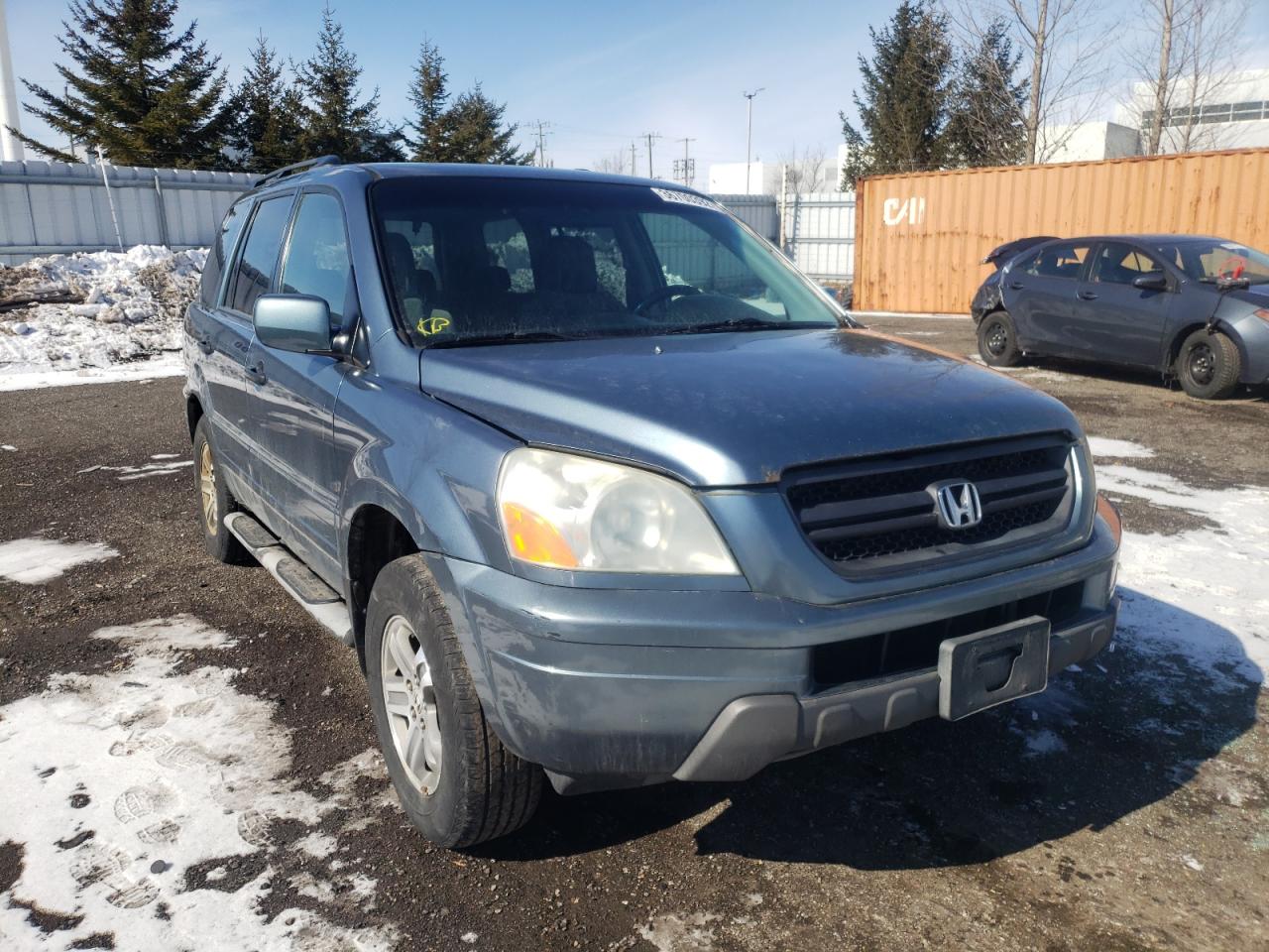 Photo 1 from auction – 2005 HONDA PILOT EX with VIN 2HKYF18445H003332
