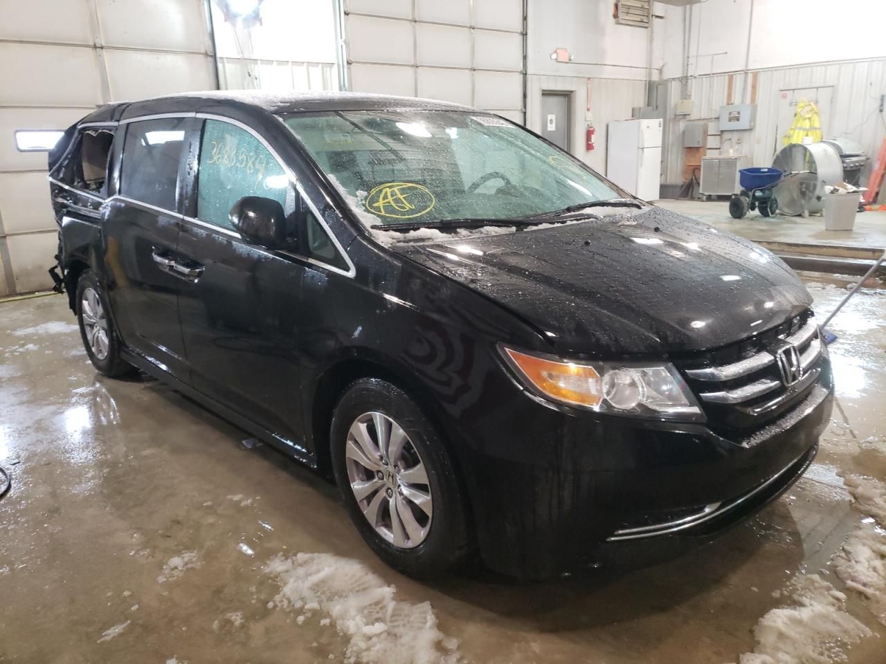 HONDA ODYSSEY EX 2015 with VIN 5FNRL5H62FB053796 - Photo from auction