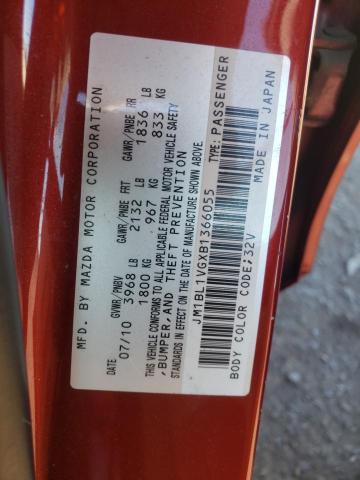 Photo 10 from auction – 2011 MAZDA 3 I with VIN JM1BL1VGXB1366055