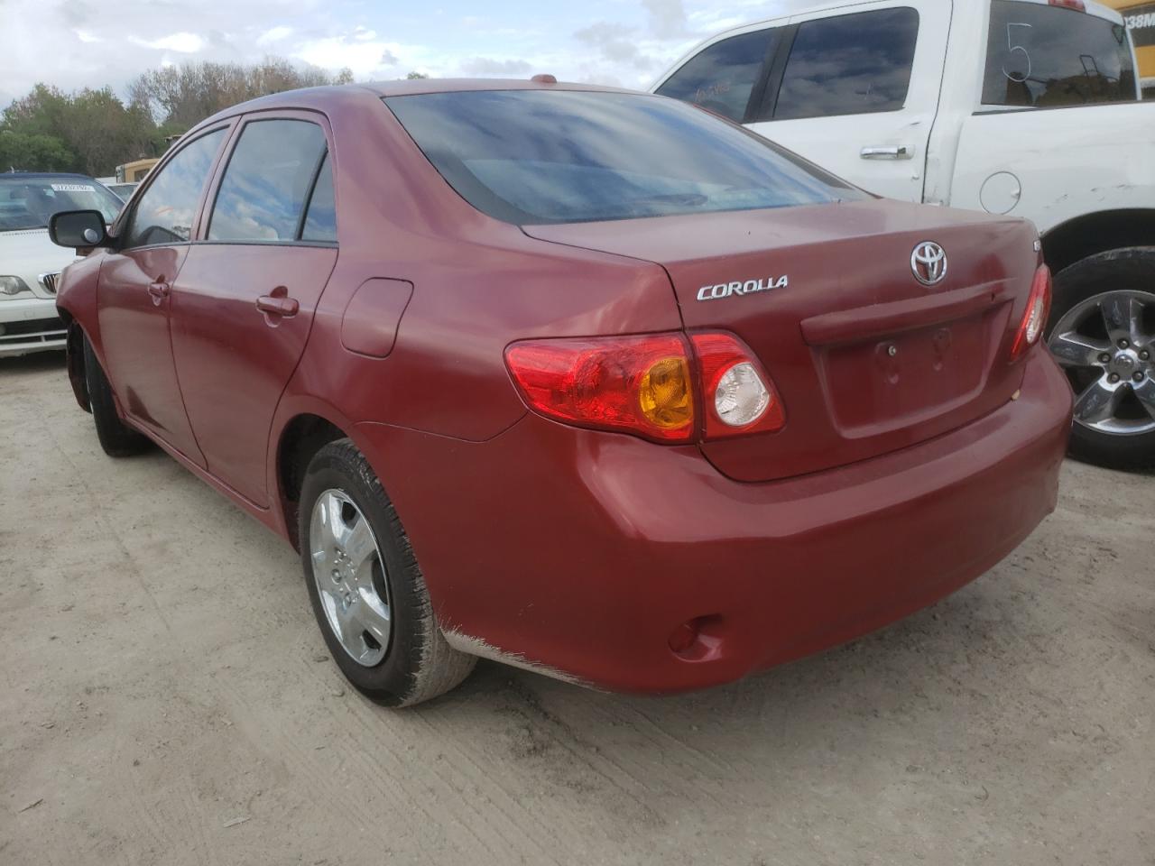 Photo 3 from auction – 2010 TOYOTA COROLLA BA with VIN 1NXBU4EE3AZ256261