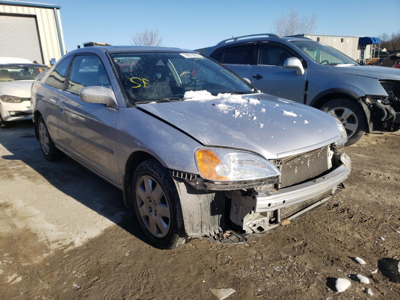 HONDA CIVIC EX 2002 with VIN 1HGEM22092L088536 - Photo from auction