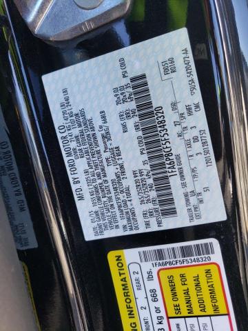 Photo 10 from auction – 2015 FORD MUSTANG GT with VIN 1FA6P8CF5F5348320