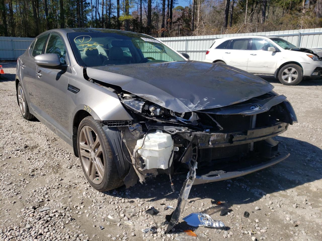 KIA OPTIMA SX 2013 with VIN 5XXGR4A64DG232247 - Photo from auction
