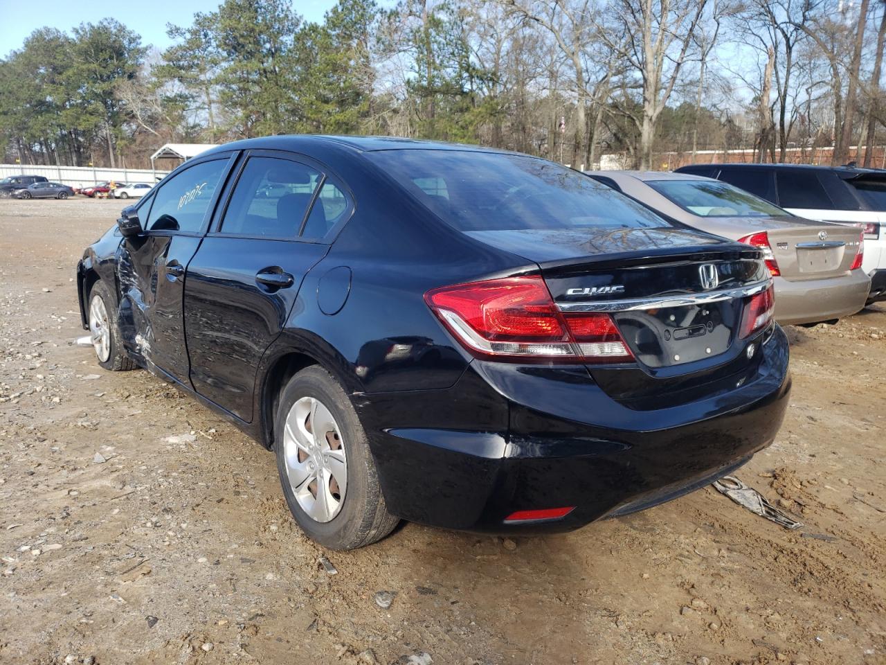 Photo 3 from auction – 2014 HONDA CIVIC LX with VIN 19XFB2E52EE003193