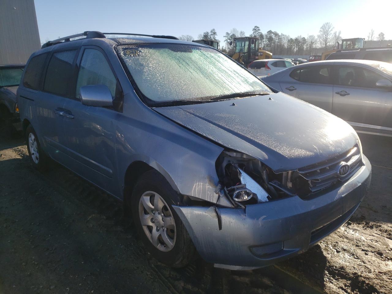 KIA SEDONA EX 2008 with VIN KNDMB233586264692 - Photo from auction