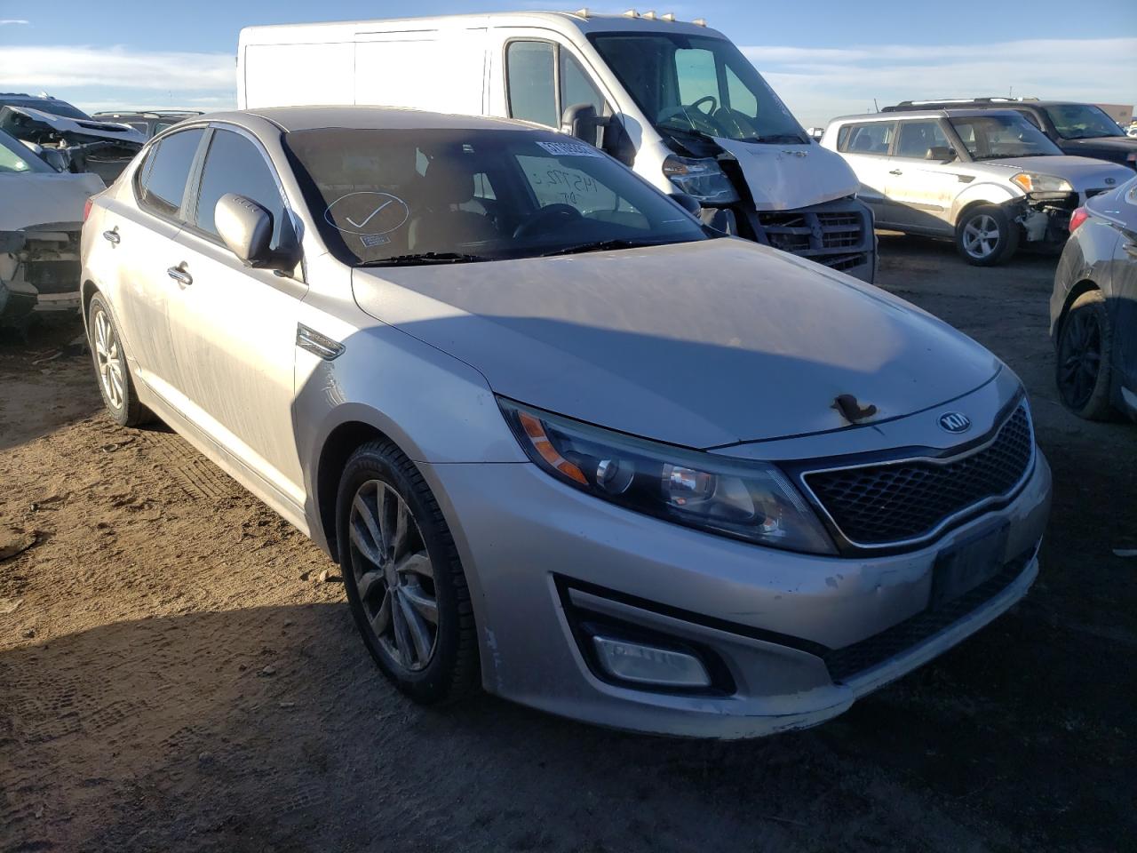 Photo 1 from auction – 2015 KIA OPTIMA LX with VIN 5XXGM4A70FG464886