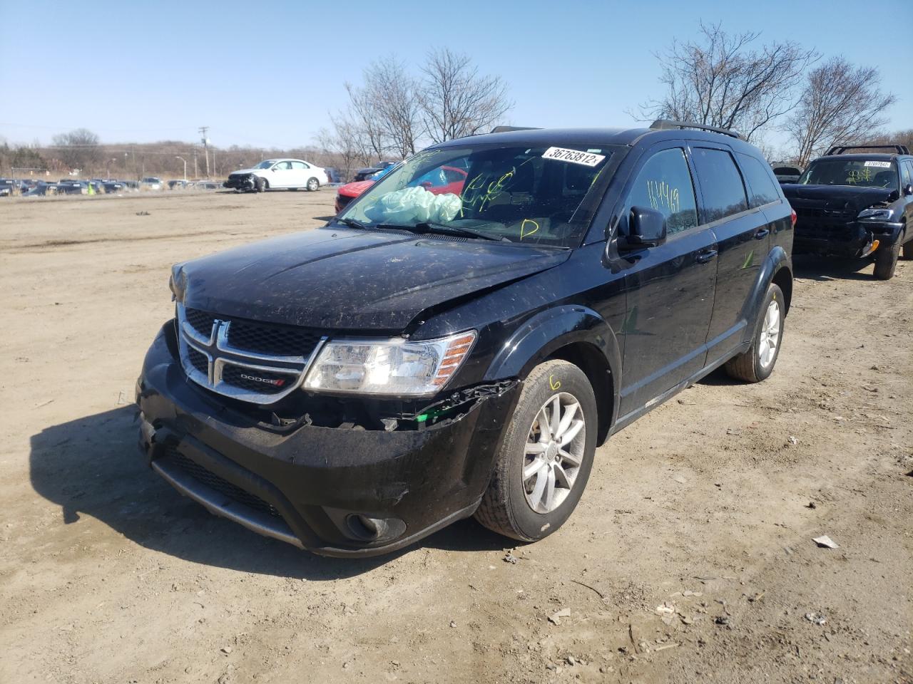 Photo 2 from auction – 2014 DODGE JOURNEY SX with VIN 3C4PDDBG9ET176642