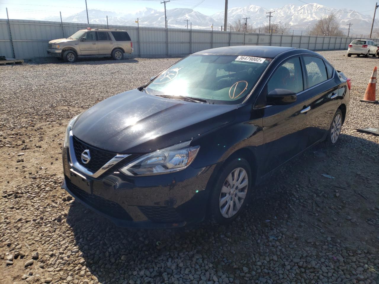 Photo 2 from auction – 2017 NISSAN SENTRA S with VIN 3N1AB7AP1HY350566