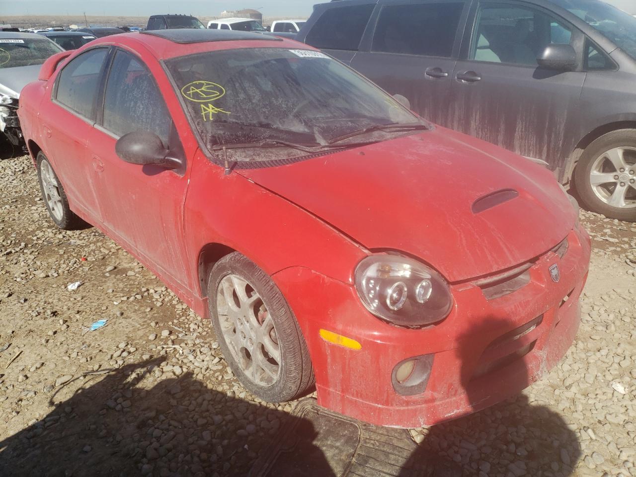 DODGE NEON SRT-4 2005 with VIN 1B3ES66S35D107699 - Photo from auction
