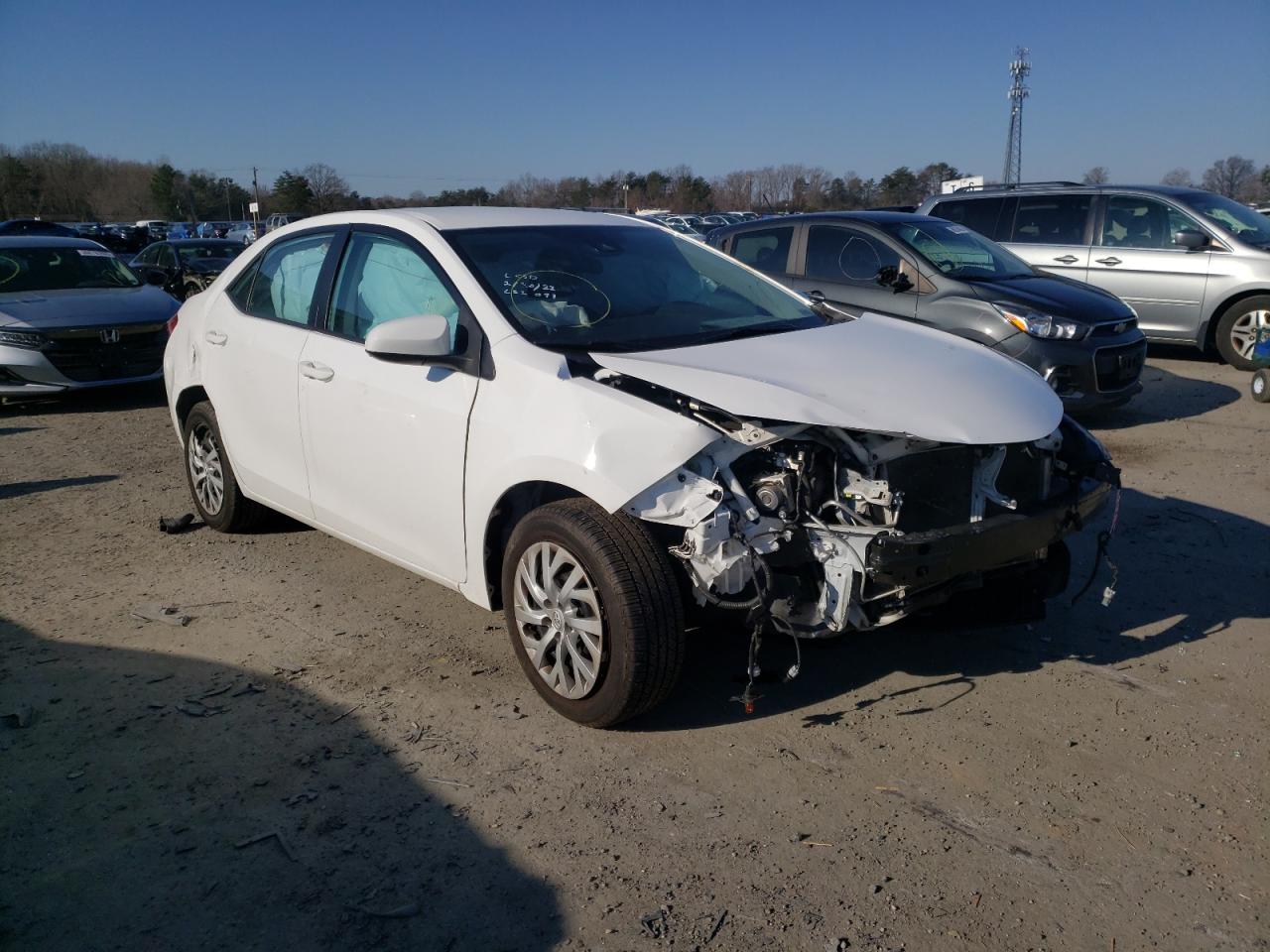 TOYOTA COROLLA L 2018 with VIN 2T1BURHE9JC070279 - Photo from auction