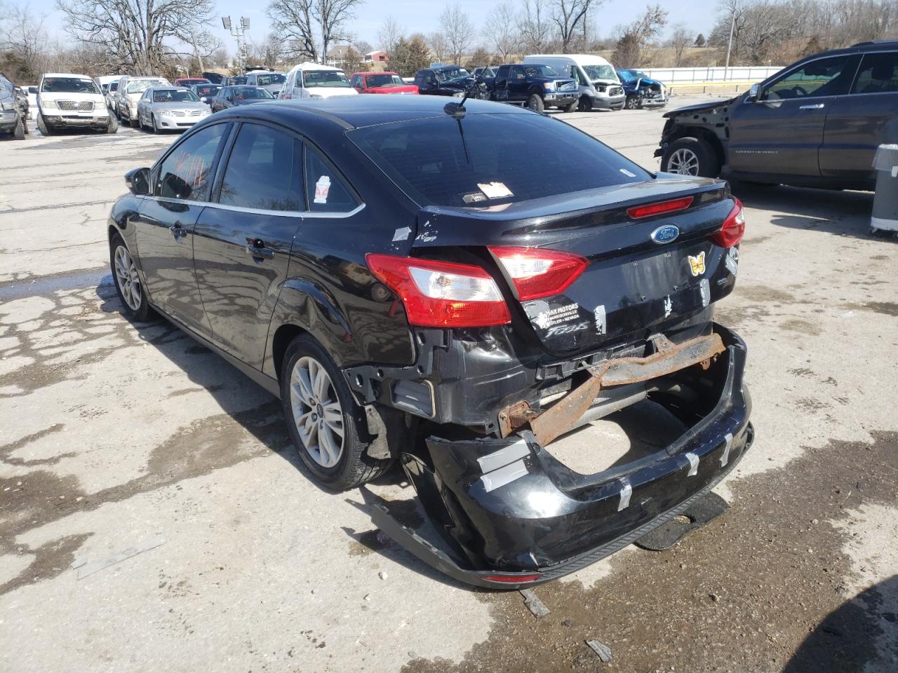 Photo 3 from auction – 2012 FORD FOCUS SEL with VIN 1FAHP3H21CL109548