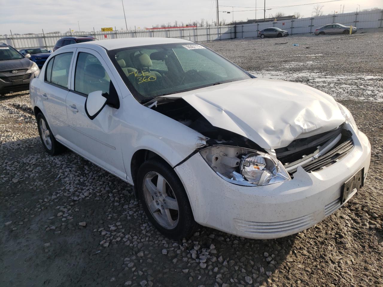 CHEVROLET COBALT 2LT 2010 with VIN 1G1AF5F54A7144090 - Photo from auction