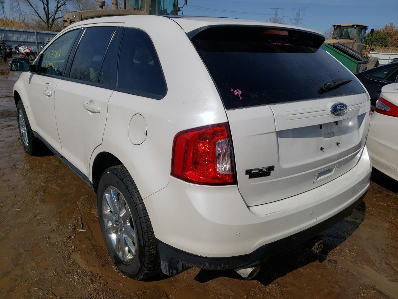 Photo 3 from auction – 2014 FORD EDGE SEL with VIN 2FMDK3JC2EBA03151