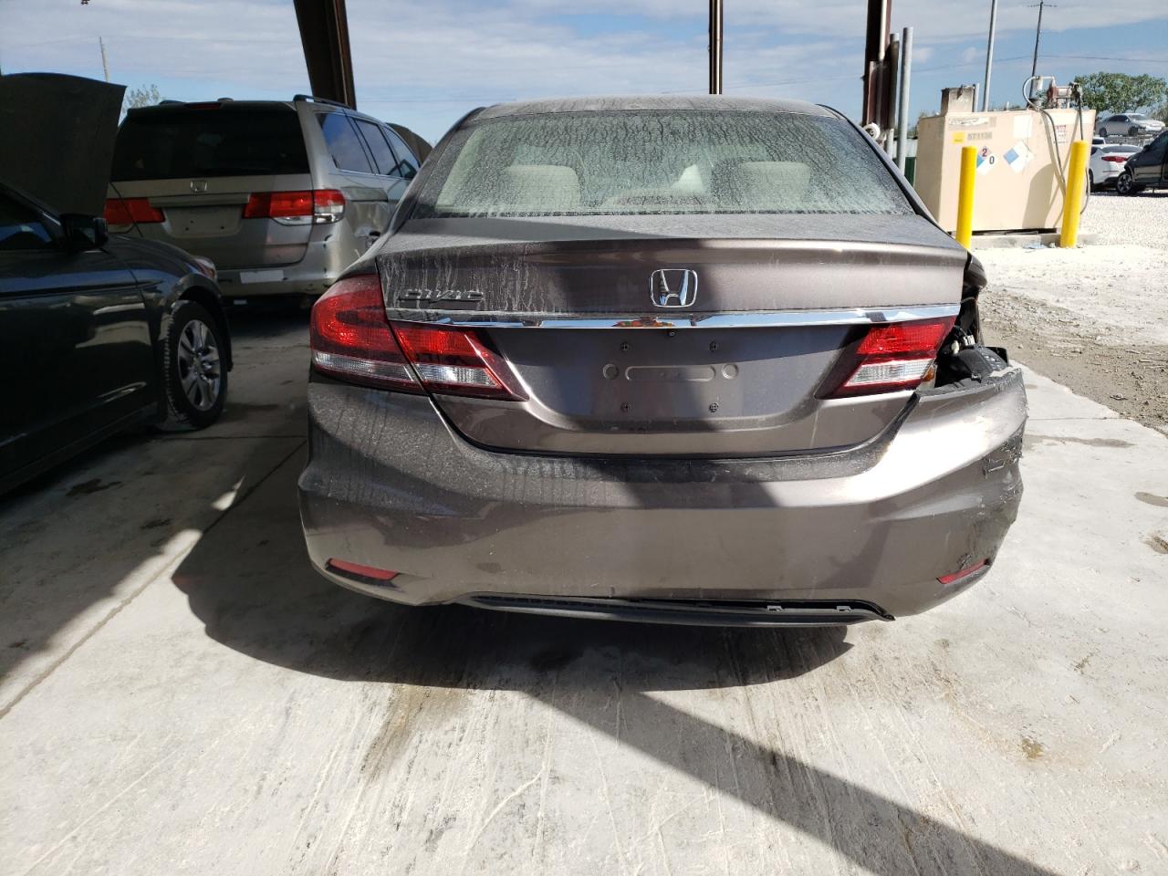 Photo 9 from auction – 2013 HONDA CIVIC LX with VIN 2HGFB2F5XDH603205
