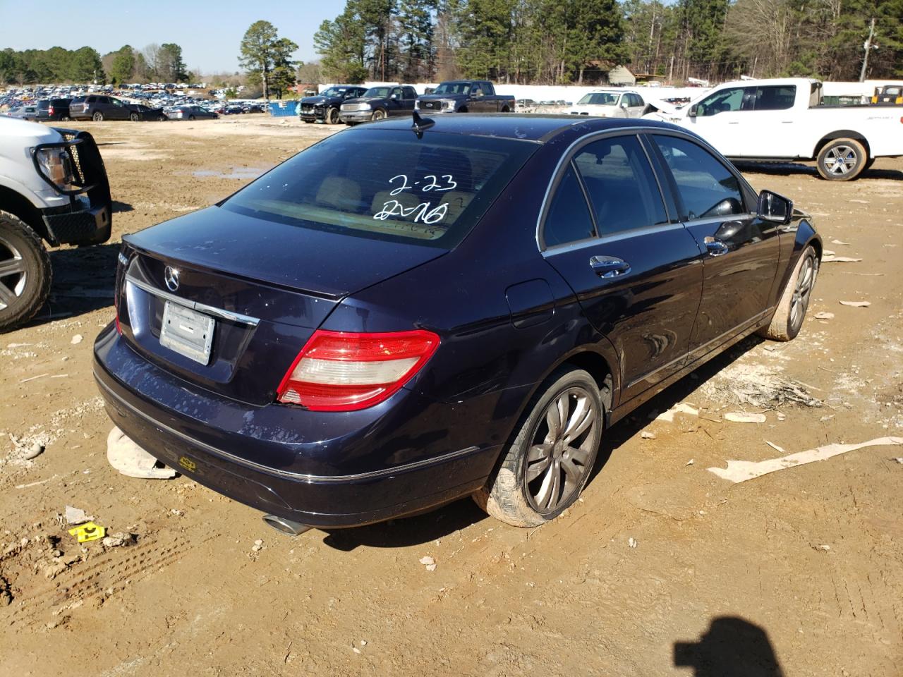 Photo 4 from auction – 2010 MERCEDES-BENZ C 300 with VIN WDDGF5EB6AF444802