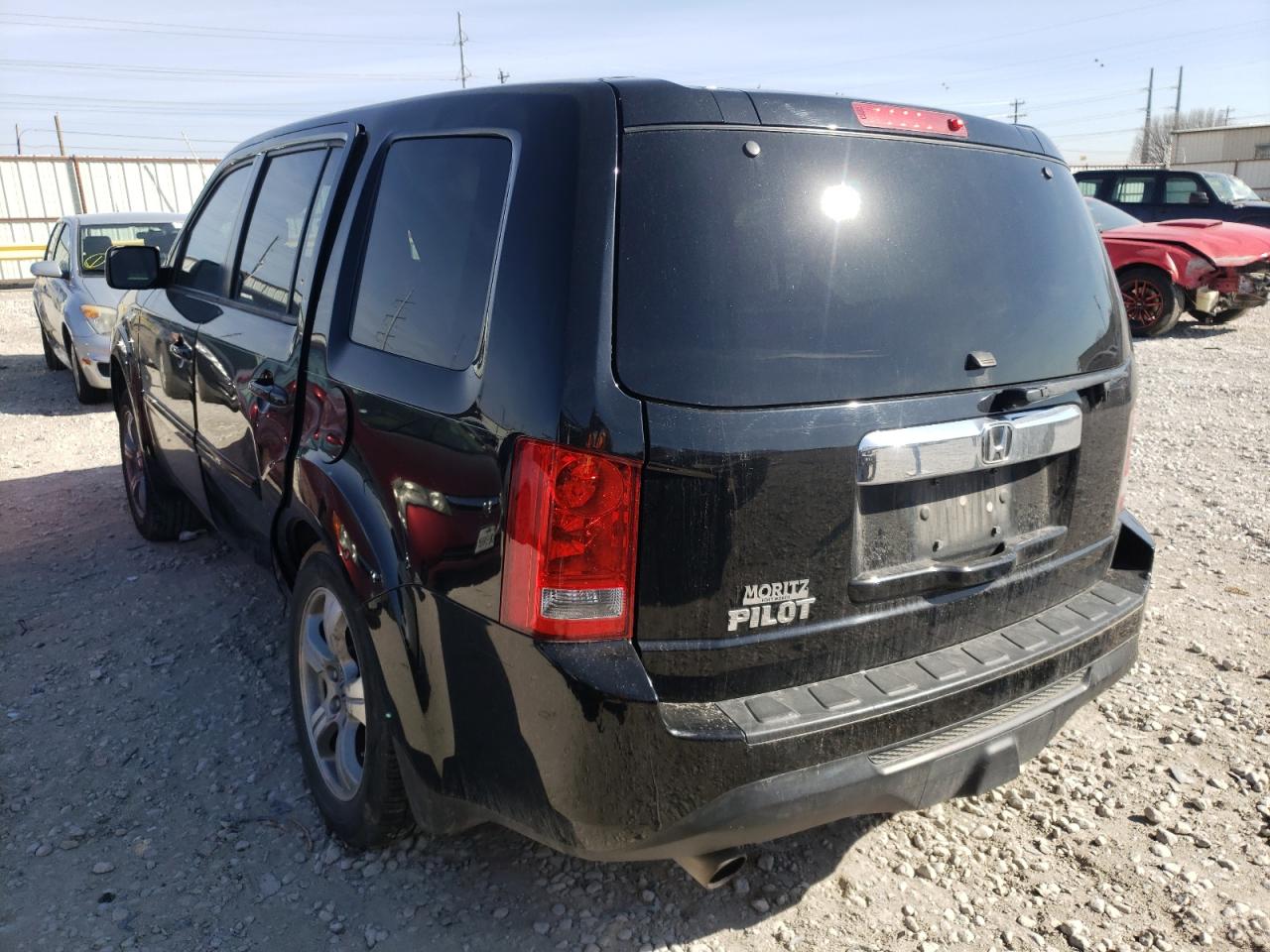 Photo 3 from auction – 2014 HONDA PILOT EX with VIN 5FNYF3H4XEB019237
