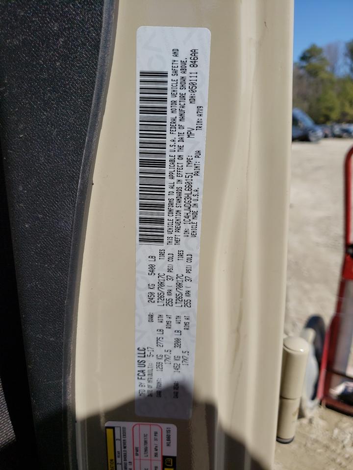 Photo 10 from auction – 2017 JEEP WRANGLER U with VIN 1C4HJWDG3HL660151