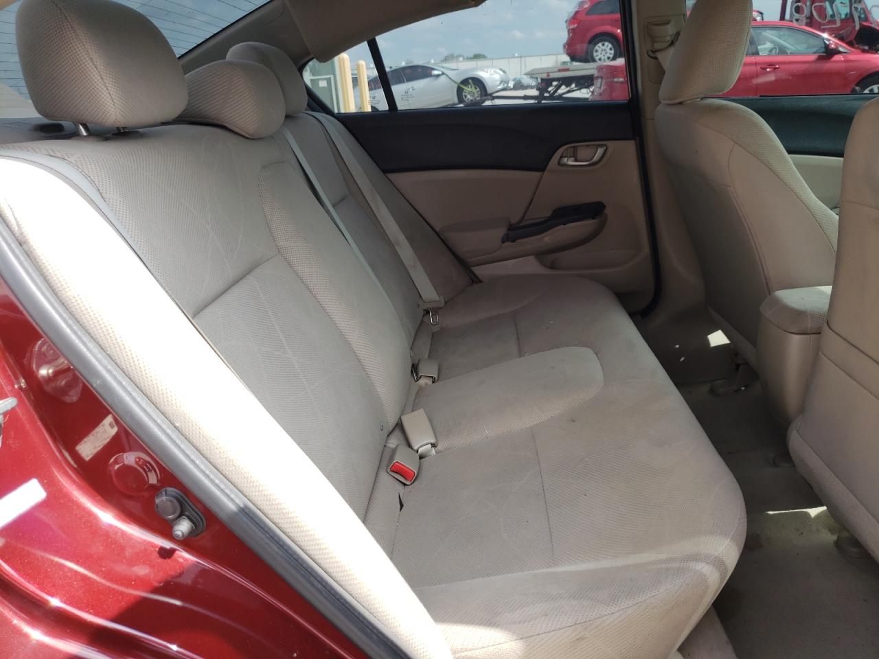 Photo 6 from auction – 2012 HONDA CIVIC LX with VIN 2HGFB2F57CH567889