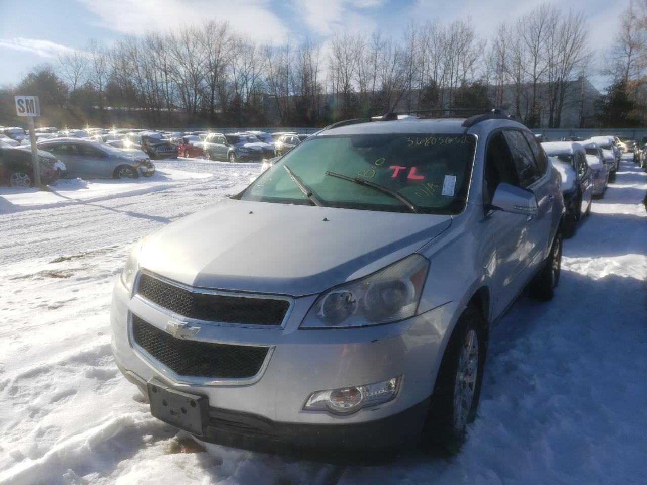 Photo 2 from auction – 2011 CHEVROLET TRAVERSE L with VIN 1GNKVGED6BJ214929