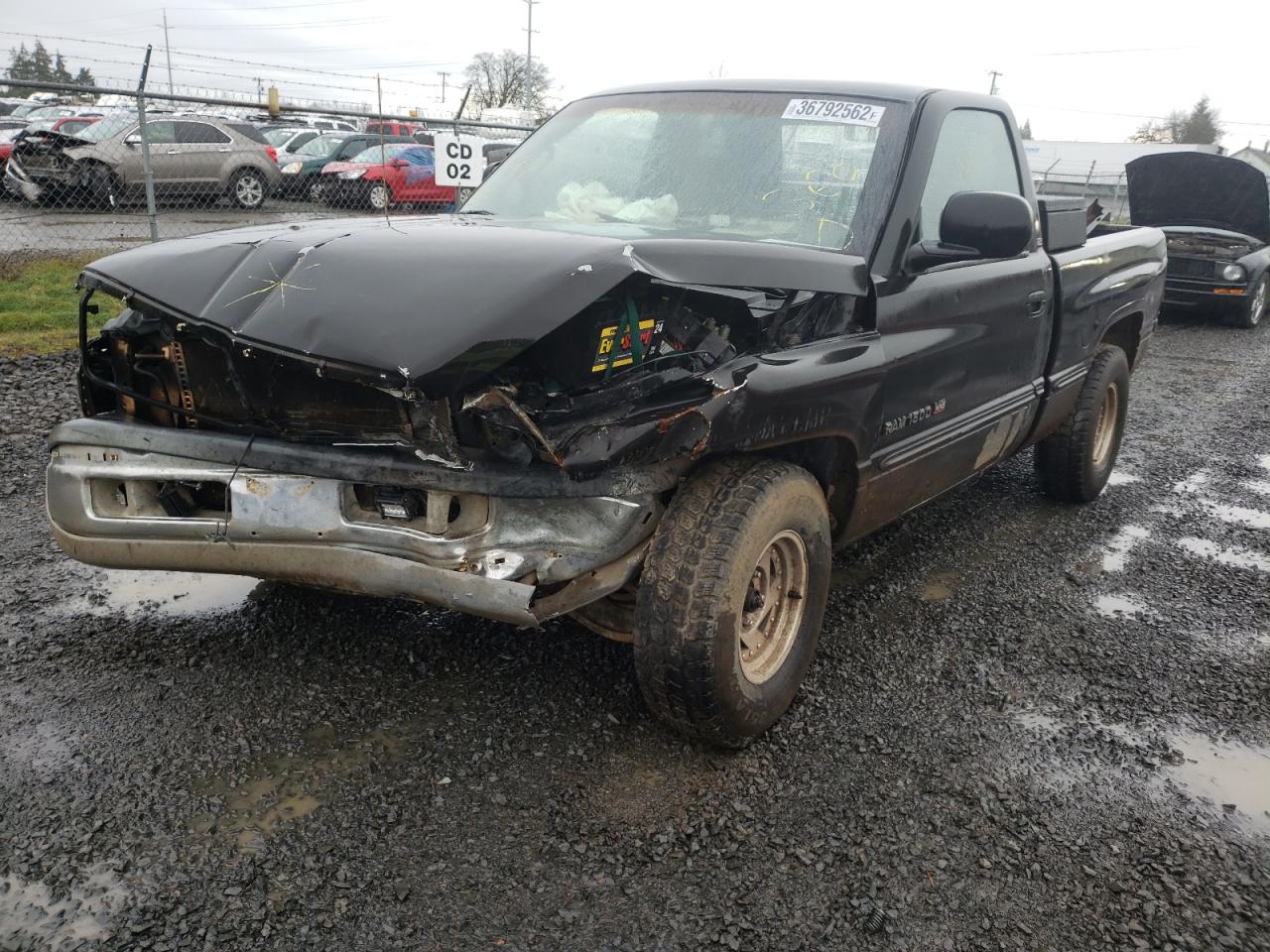 Photo 2 from auction – 1998 DODGE RAM 1500 with VIN 1B7HC16Y3WS738904