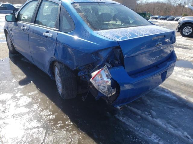 Photo 9 from auction – 2011 FORD FOCUS SE with VIN 1FAHP3FN0BW123371
