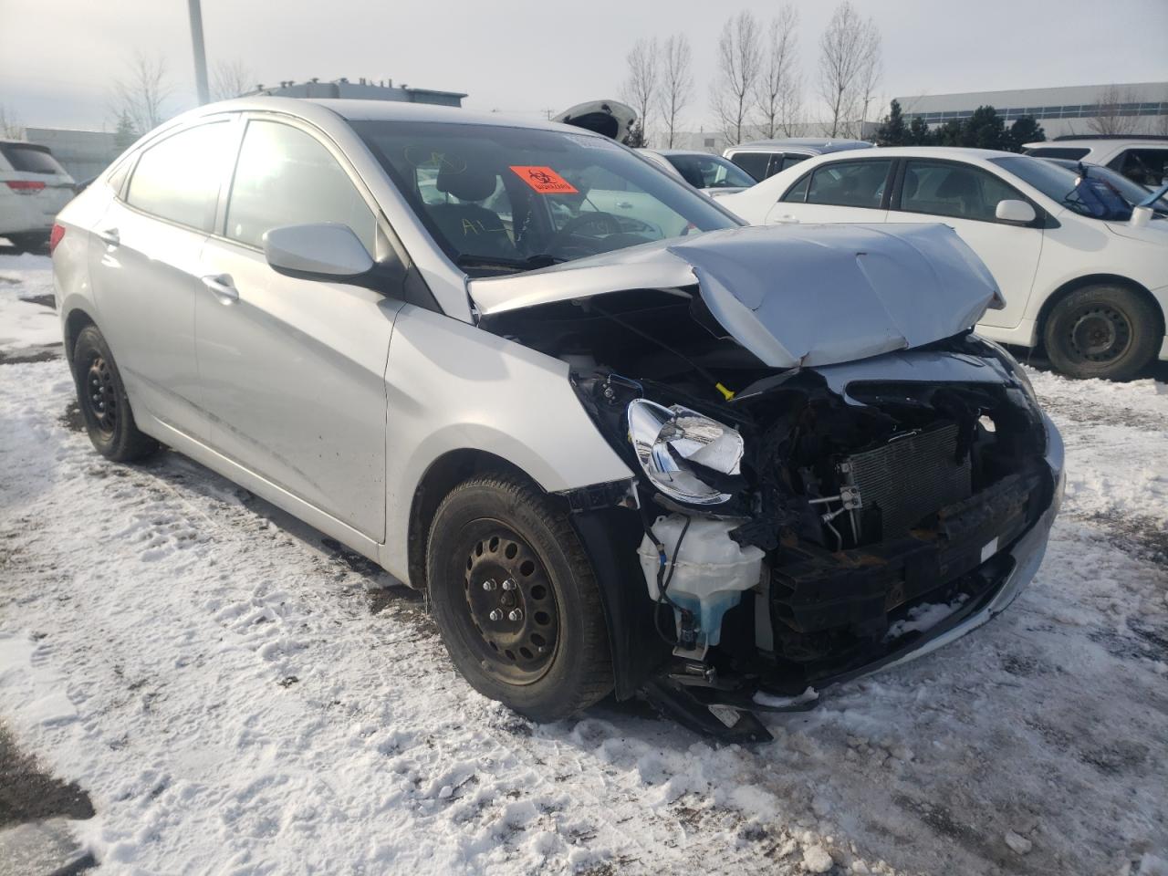HYUNDAI ACCENT GLS 2014 with VIN KMHCT4AE6EU670217 - Photo from auction