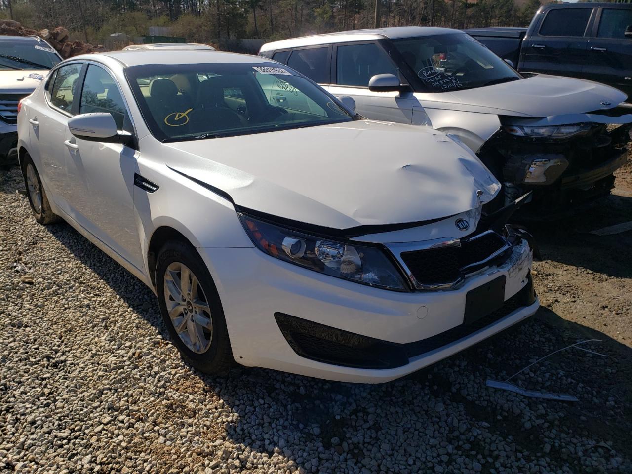 KIA OPTIMA LX 2011 with VIN KNAGM4A73B5119279 - Photo from auction