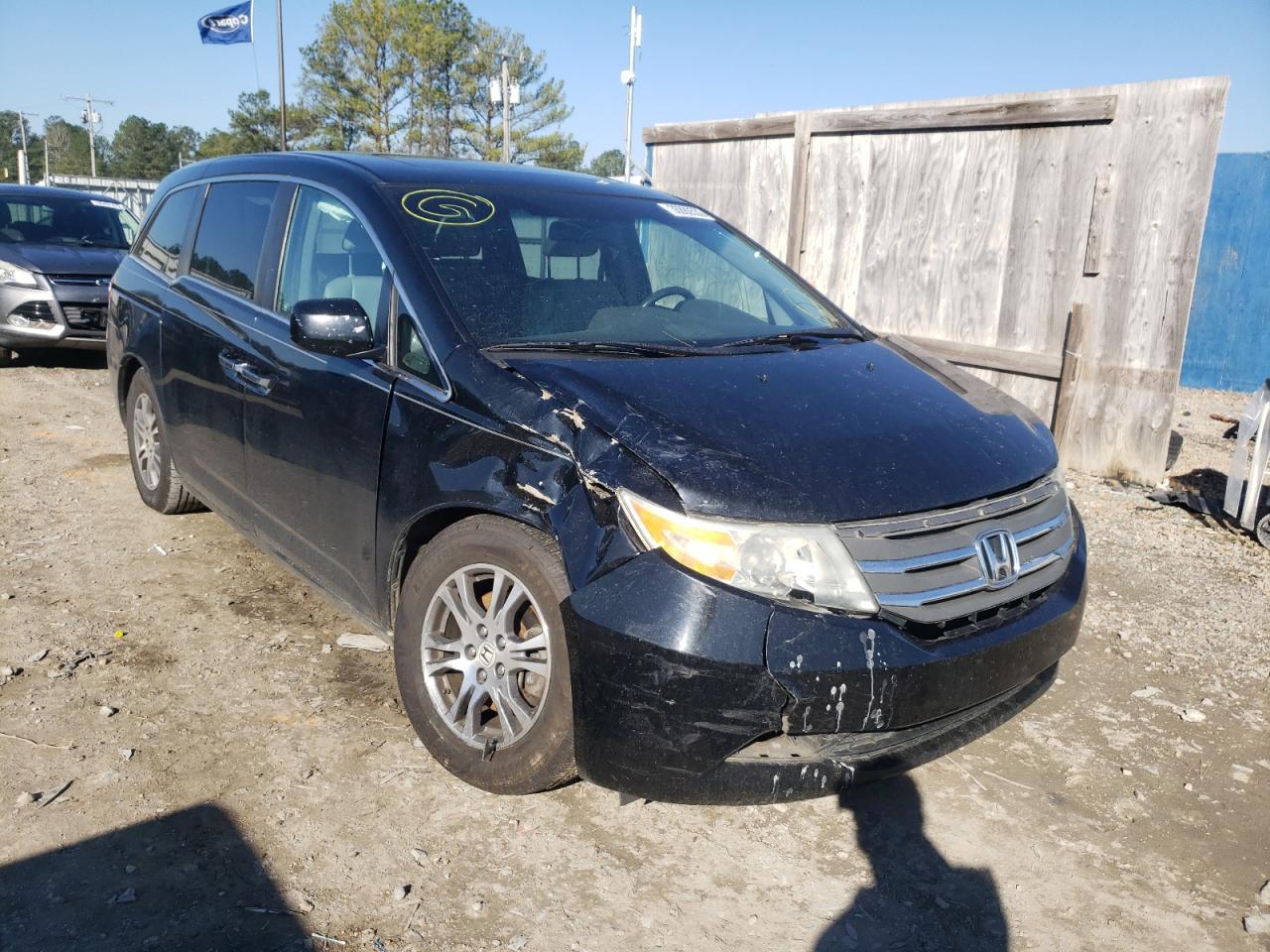 HONDA ODYSSEY EX 2011 with VIN 5FNRL5H63BB034037 - Photo from auction