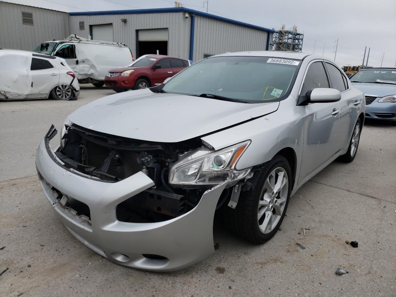 Photo 2 from auction – 2014 NISSAN MAXIMA S with VIN 1N4AA5AP5EC495298