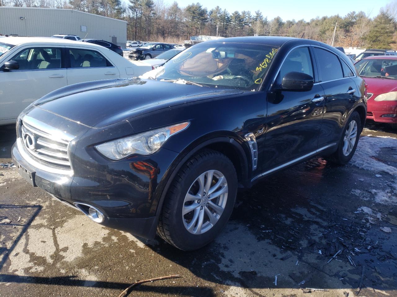 Photo 2 from auction – 2016 INFINITI QX70 with VIN JN8CS1MW2GM751295