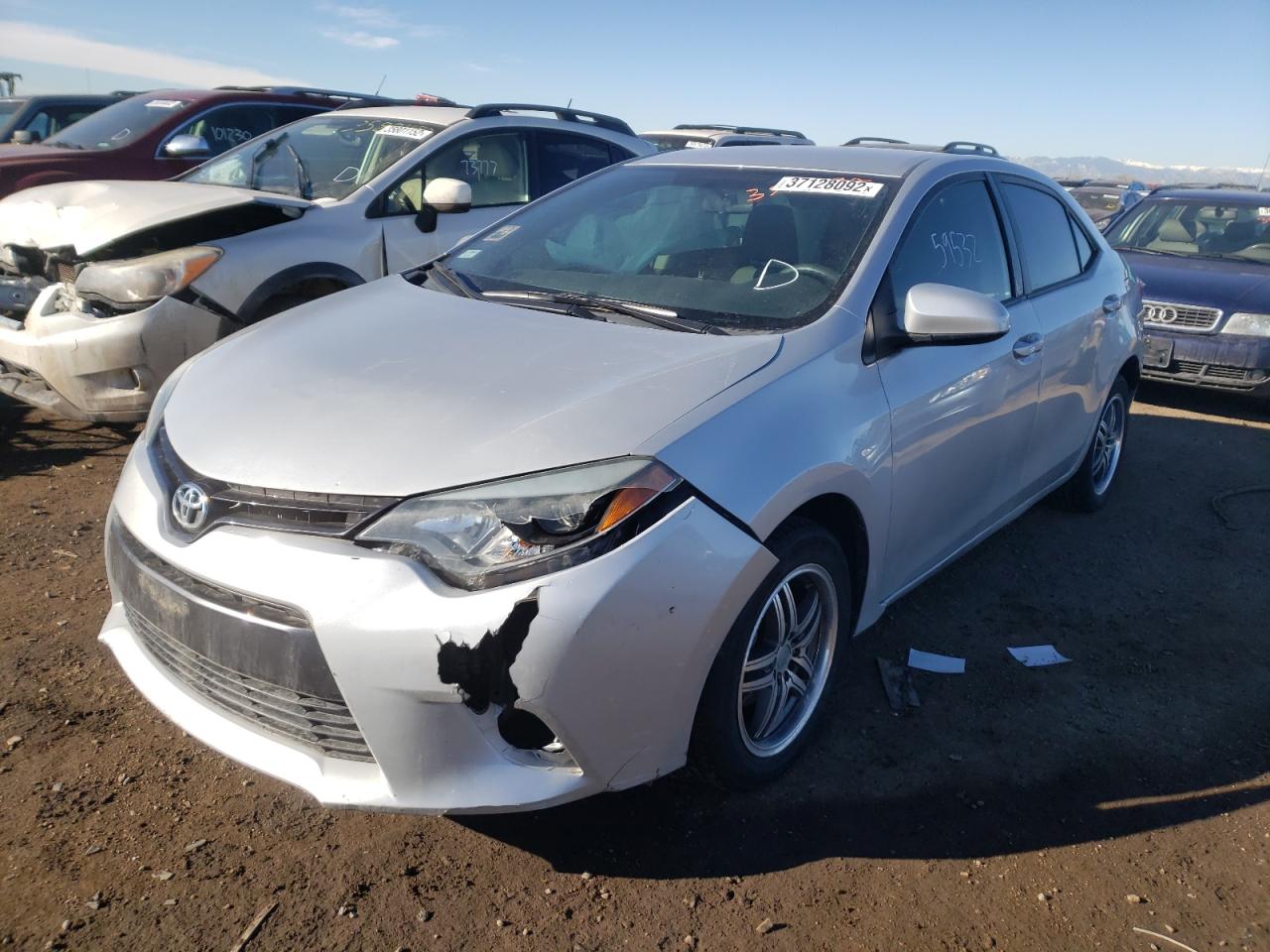 Photo 2 from auction – 2015 TOYOTA COROLLA L with VIN 5YFBURHE9FP295809