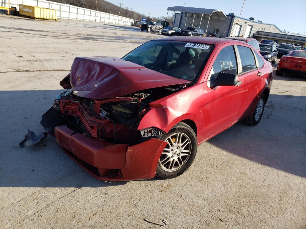 Photo 2 from auction – 2009 FORD FOCUS SE with VIN 1FAHP35N99W249711