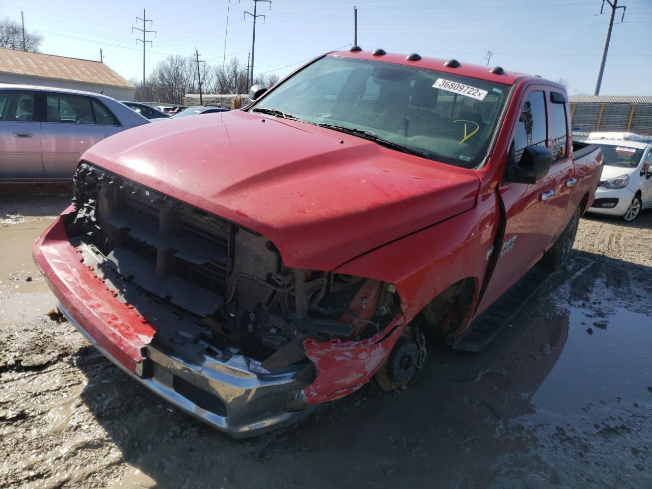 Photo 9 from auction – 2014 RAM 1500 SLT with VIN 1C6RR7GT3ES365085