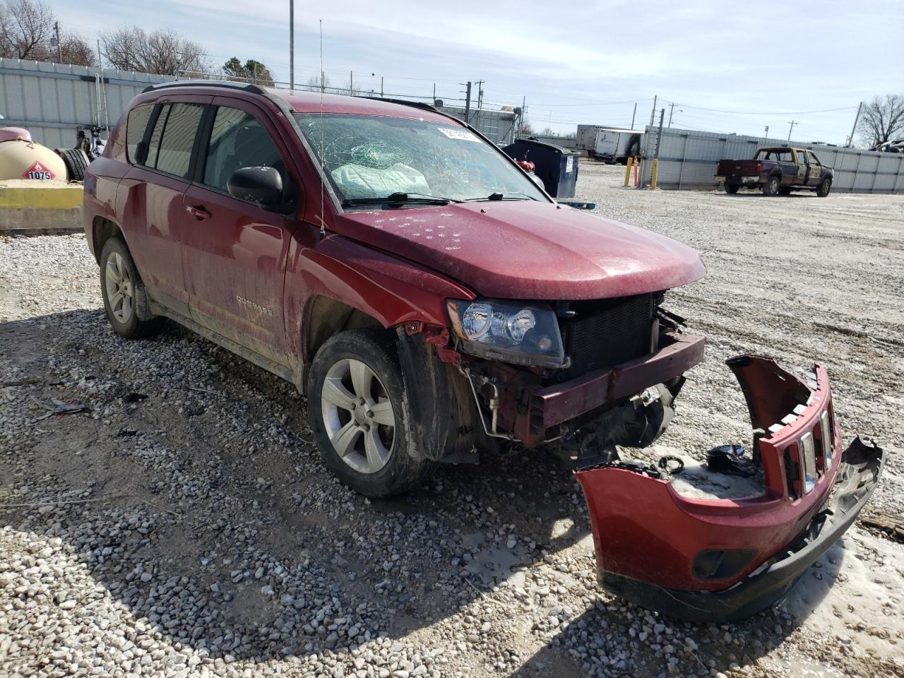 JEEP COMPASS SP 2014 with VIN 1C4NJCBB5ED889476 - Photo from auction
