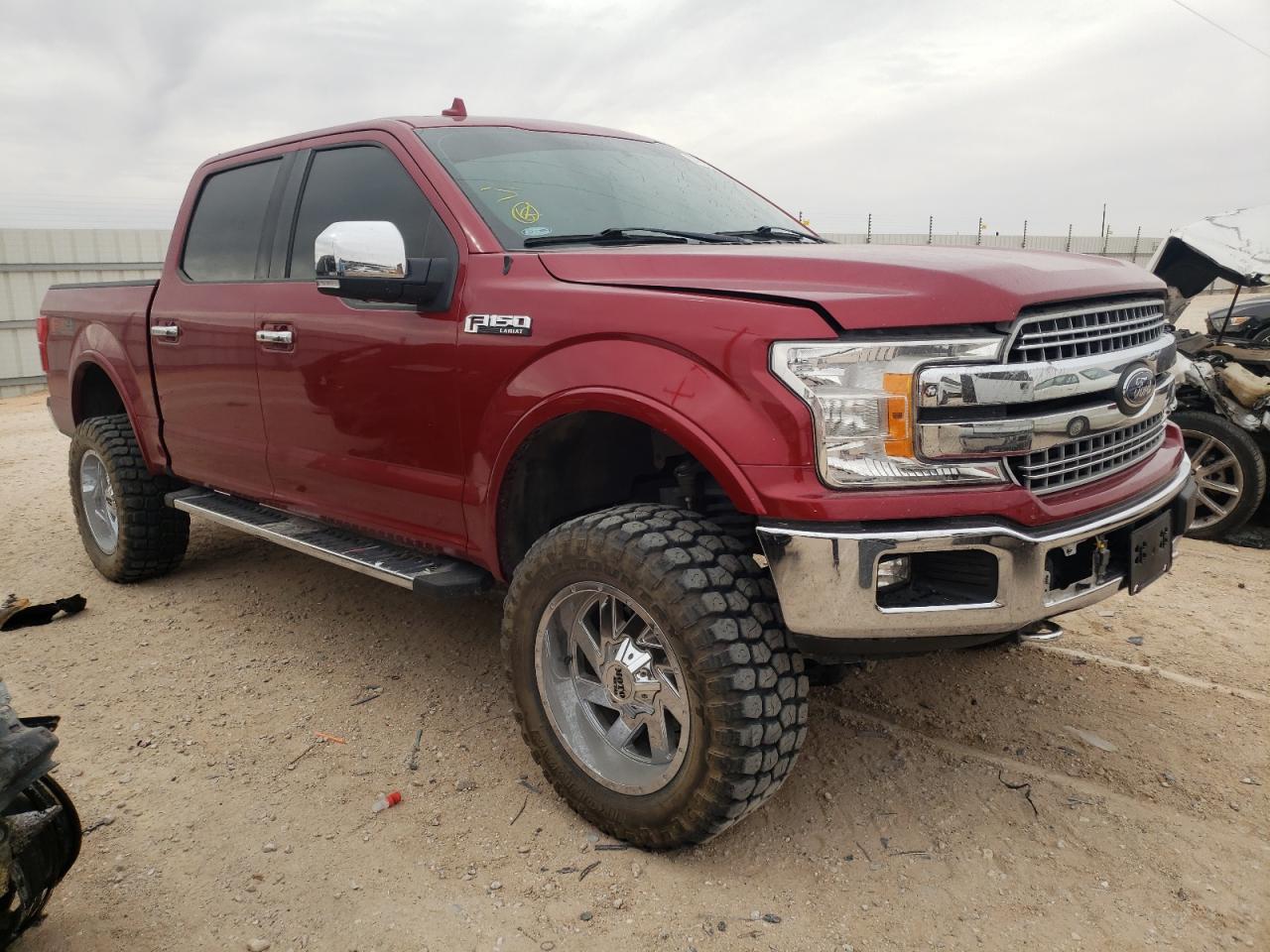FORD F150 SUPER 2018 with VIN 1FTEW1EG4JKD68655 - Photo from auction