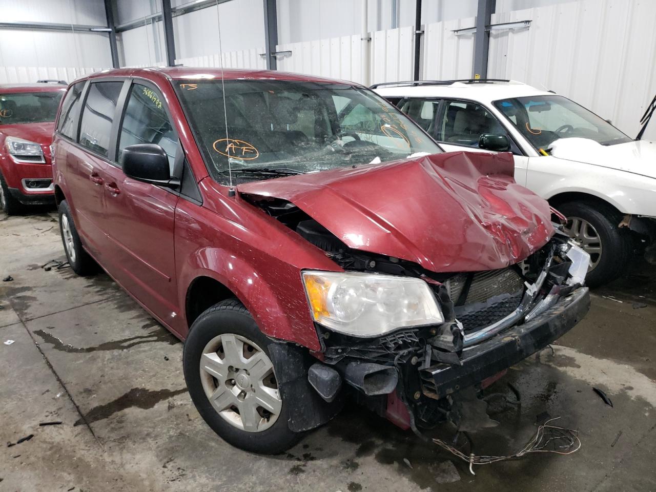 DODGE GRAND CARA 2011 with VIN 2D4RN4DG6BR679792 - Photo from auction