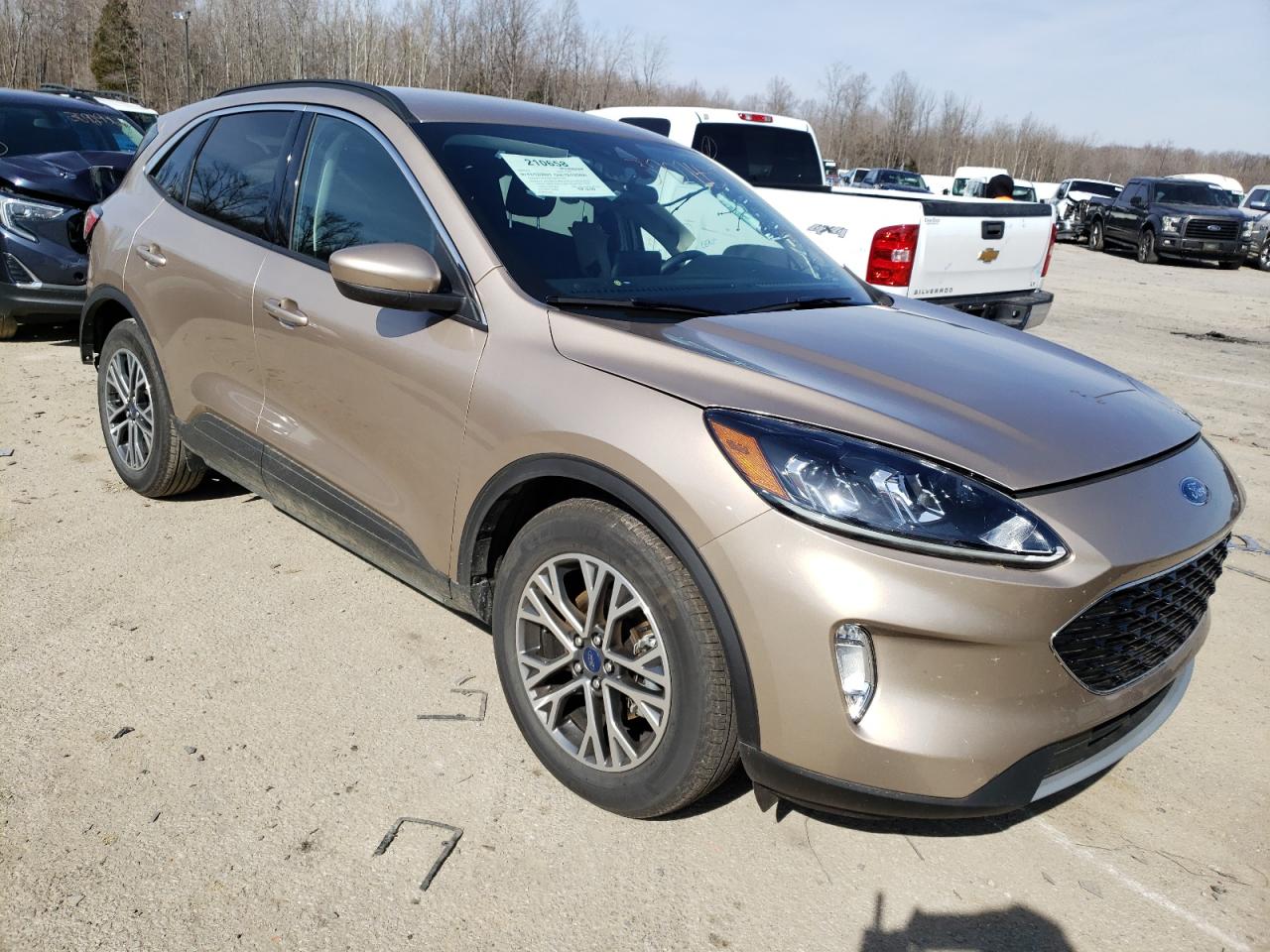 FORD ESCAPE SEL 2020 with VIN 1FMCU0H67LUA72915 - Photo from auction