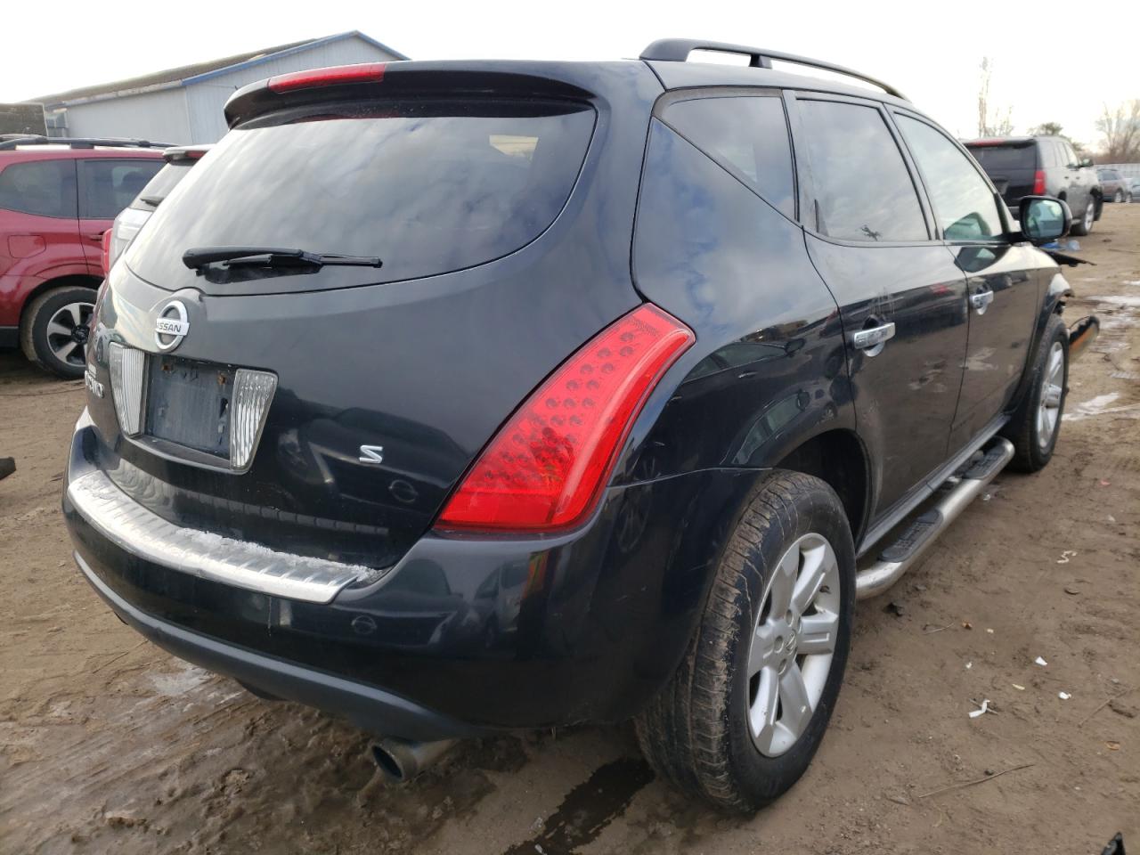 Photo 4 from auction – 2007 NISSAN MURANO SL with VIN JN8AZ08T07W513110
