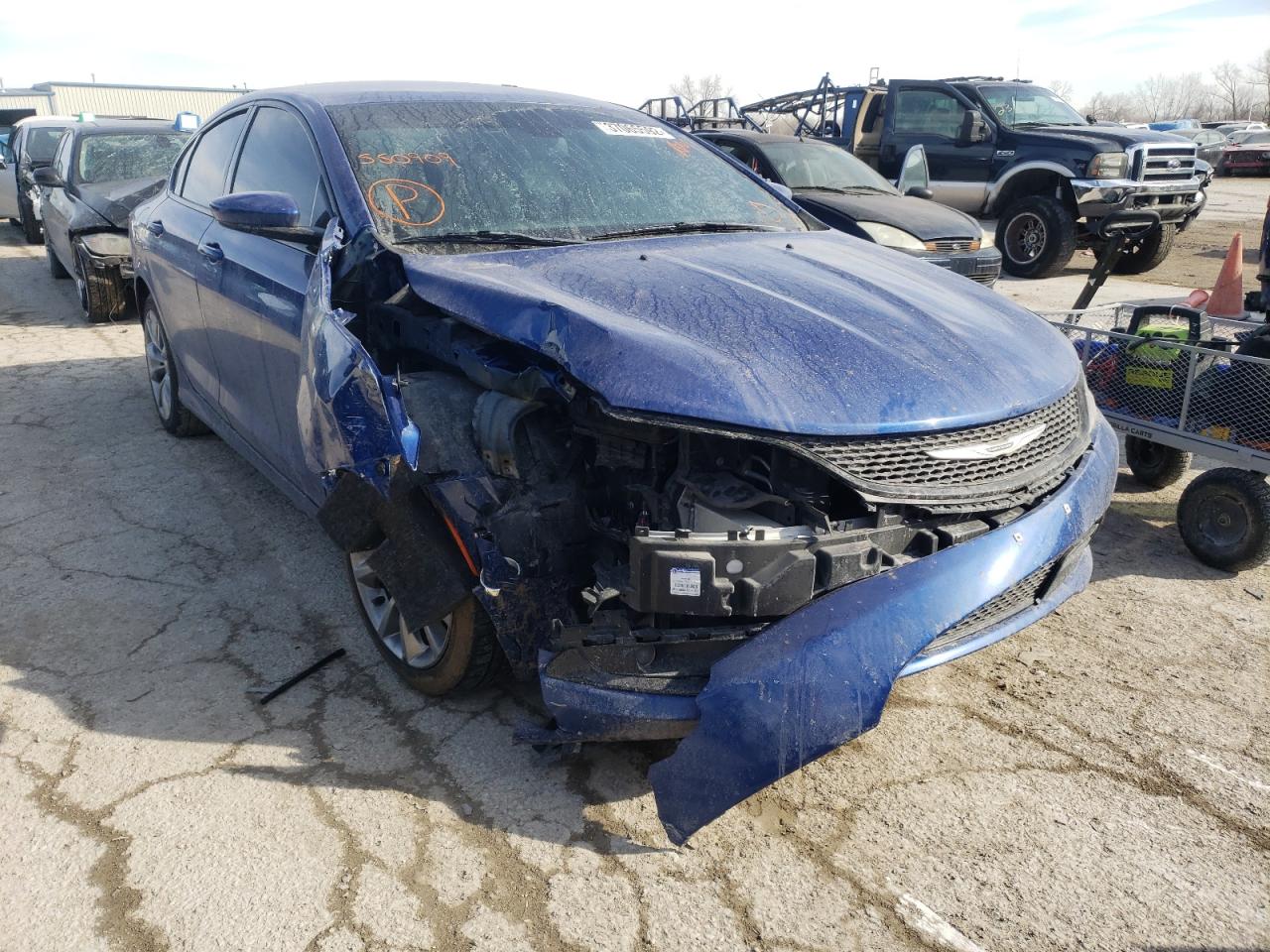 CHRYSLER 200 S 2015 with VIN 1C3CCCBB1FN550909 - Photo from auction