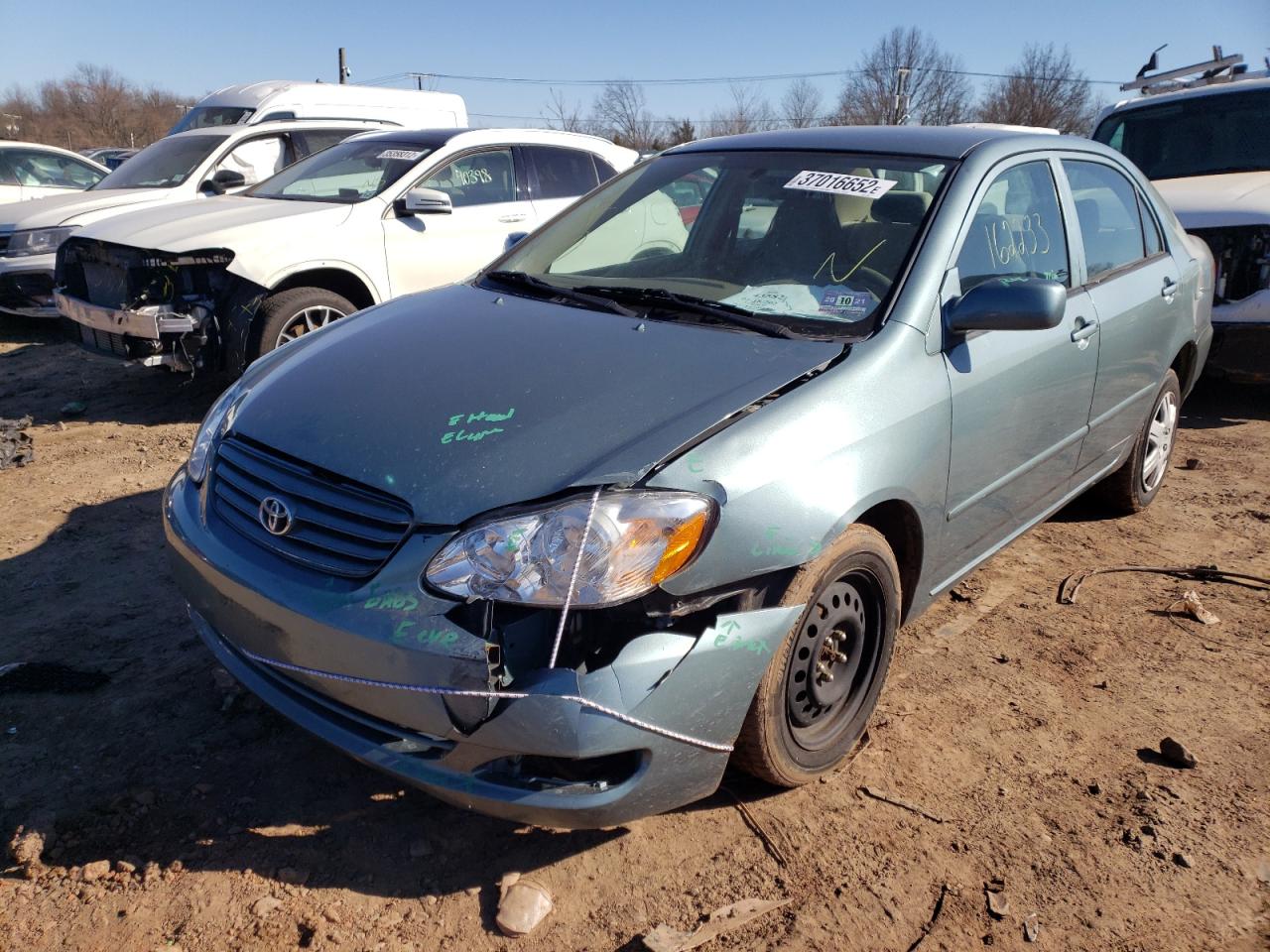 Photo 2 from auction – 2005 TOYOTA COROLLA CE with VIN 2T1BR32E05C372010