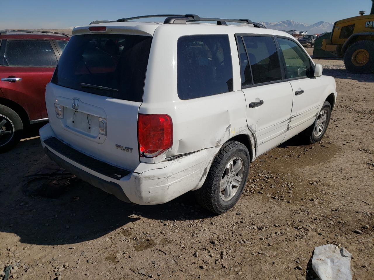 Photo 4 from auction – 2005 HONDA PILOT EXL with VIN 2HKYF185X5H555801