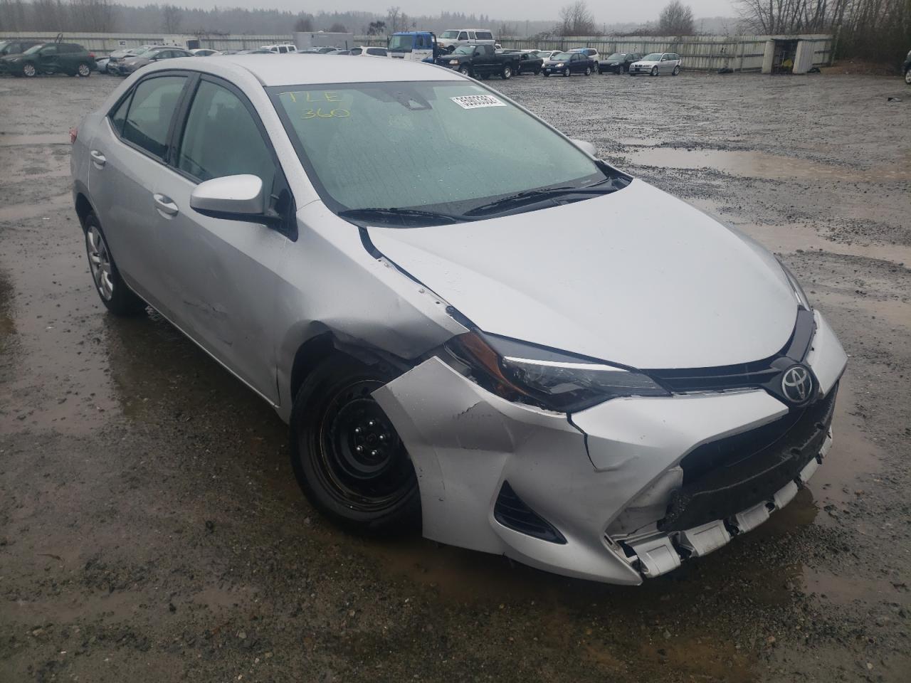 TOYOTA COROLLA L 2018 with VIN 2T1BURHEXJC069822 - Photo from auction