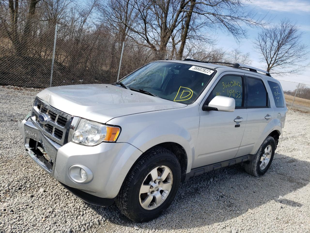 Photo 2 from auction – 2012 FORD ESCAPE LIM with VIN 1FMCU0E77CKA74124