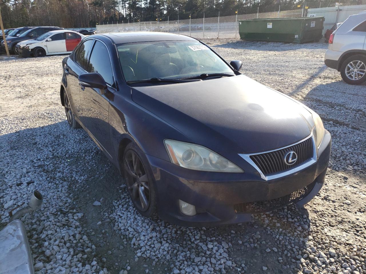 LEXUS IS 250 2009 with VIN JTHBK262495088976 - Photo from auction