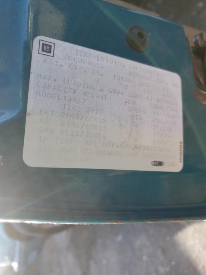 Photo 10 from auction – 1992 PONTIAC SUNBIRD SE with VIN 1G2JB14T2N7583702